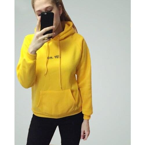 Winter Fashion Korean Women Hoody Sweatshirt Loose Long-sleeved Printed Letters Harajuku Thick Section Lady Pullover