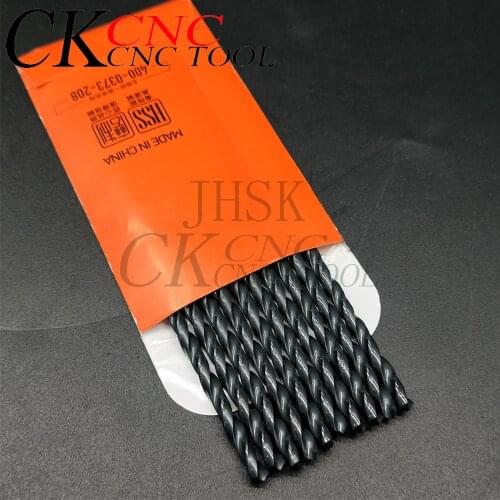 10pcs 4mm HSS straight shank twist drill bit stainless steel Electrical Drill Tool Carbon Steel Material bit Wood Metal