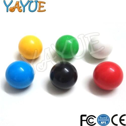 2pcs/lot Arcade Joystick Top ball handle for SANWA, ZIPPYY, SEIMITSU Joystick- 35mm Top Ball 6 colors / MAME controller