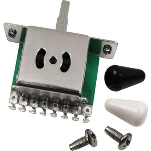 5 Way Guitar Pickup Selector Switch with 2Tip Cap for FD TL Style 8 Legs Guitar Toggle Lever Switche Electric Guitar Part