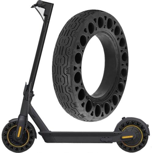 60/70-6.5 Solid Tire For Ninebot Max G30 Non-inflatable Solid Non-Explosive Honeycomb Tire Front and Rear Tire Wheel Tire Parts