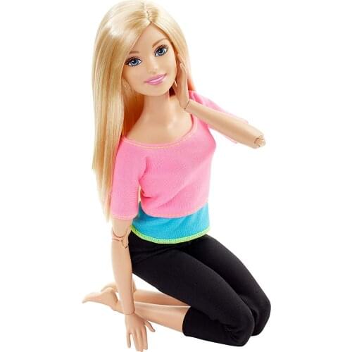 Barbie® Made To Move™ Doll- Pink Top