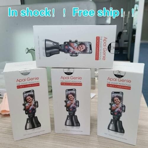 360 Object Tracking Holder Face Tracking Selfie Stick Tripod Camera Gimbal for Photo Vlog Live Video Record Camera Stand
