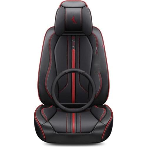 For Renault Scenic Fluence Latitud Koleos Laguna Megane cc Talisman Cushion Wear-Resistant Leather Car Seat Cover For 5 Seats