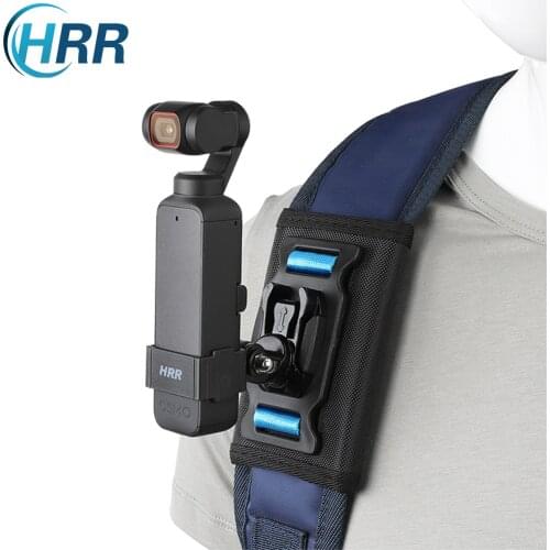 HRR Osmo Pocket 2 Backpack Mount Strap Shoulder Holder with Case Frame for DJI Osmo Pocket,Osmo Pocket 2 Camera Accessories
