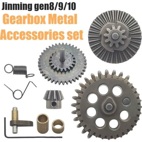Jinming gen 8/9/10 Gel Ball Blasters Water Toy Guns Gearbox Metal Accessories set for children outdoor toy