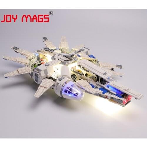JOY MAGS Only Led Light Kit For Star War 75212 Story Kessel Run Millennium Compatible With Falcon , 05142 35029 10915