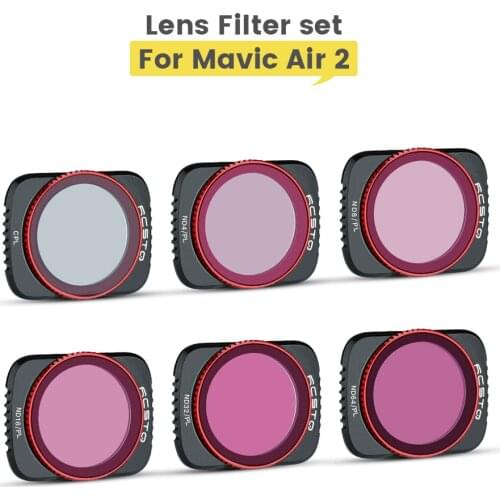DJI Mavic Air 2 ND Filters Set Lens Filter Set UV CPL NDPL ND 8 16 32 64 Camera Lens Filter for DJI Mavic Air 2 Accessor