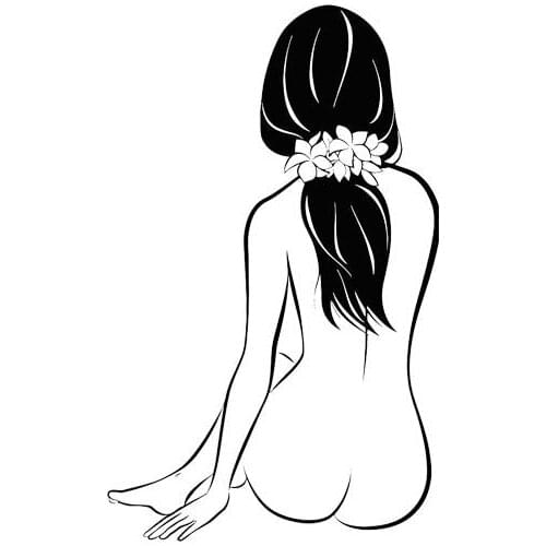 LLY-0922 Perfect Sexy Figure Girl Car Sticker Decals PVC New Design Fashion Style Top Quality Waterproof Exquisite Decals Decor