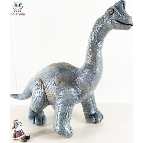 BOLAFYNIA Really picture Brachio-saurus dinosaur Children Plush Stuffed Toys Baby Kid Toy doll for Christmas Birthday Gift