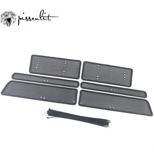 For Nissan X-TRAI 2008-2010 Insect Net Stainless Steel Car Water Tank Protection Grid Mosquito Repellent Sundries Accessories