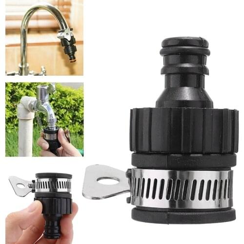 Universal Garden Hose Tap Water Faucet Connector 13-17mm Rubber Hose Pipe Quick Adapter Fitting Car Washing Garden Watering Tool