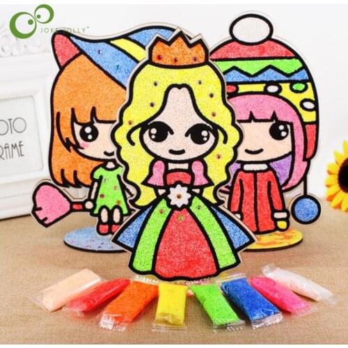 1 Set 3D Snow Mud Painting Fluffy Floam Slime Scented Stress Relief No Borax Toys for Children Clay for Arts Crafts GYH