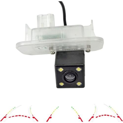 CCD HD car rear view reverse Camera for Toyota Camry 2018 parking camera Dynamic trajectory line night vision wide view