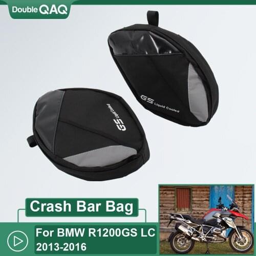 For BMW R1200GS R1200GS LC 2013 2014 2015 2016 R1200GS LC Motorcycle Frame Crash Bar Waterproof Bag Positioning Tool Travel Bags
