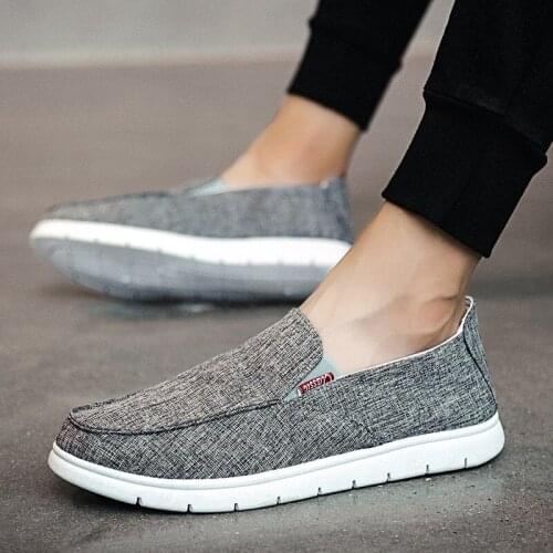 Mens Quality Classic Soft Casual Shoes Cloth Shoes Lazy Shoes Mens Casual Shoes Breathable Cloth Shoes Hair Casual Shoes Men