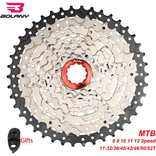 Mountain Bike Flywheel 8 9 10 11 12 Speed Velocidade Bicycle Cassette MTB Freewheel Sprocket 36T 40T 42T 46T 50T 52T for SHIMANO