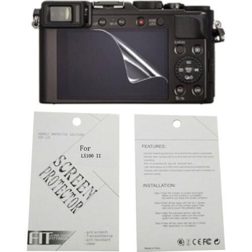 2pieces New Soft Camera screen protection film For Panason DMC-FZ200 DMC-GH3 GH4 DMC-GH5 DMC-GM5 LX7 LX10 LX100 II LX100 ZS50