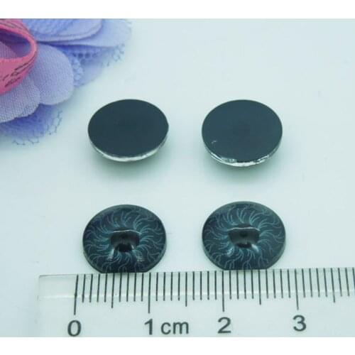 12mm Plastic Doll Eyes iris Gray Color Eyes For Bear Doll Animal Puppet Making 50pcs/lot AL187