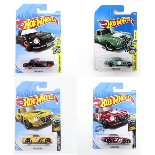 2019-156 FAIRLADY 2000 Original Hot Wheels Mini Alloy Coupe 1/64 Metal Diecast Model Car Kids Toys Gift