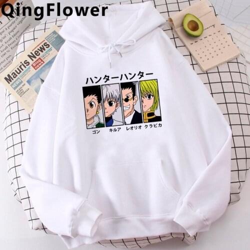 Hunter x Hunter Killua Hisoka hoodies male Korea graphic 2021 printed male sweatshirts pullover grunge