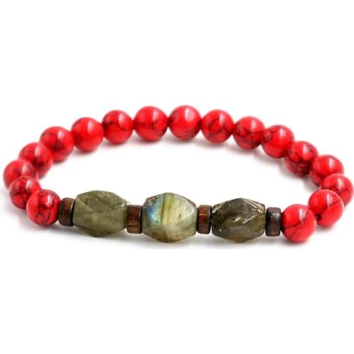 Mens Bracelet Natural Lava/tiger/lapis lazuli/hematite/Moonstone Beads Bracelet Men Buddha Chakra Diffuser Bracelets Jewelry