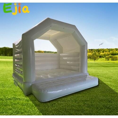 Commercial Adult Kids Jumping Inflatable Wedding Bouncy Castle Jumping Wedding House With Air Blower For Party Wedding