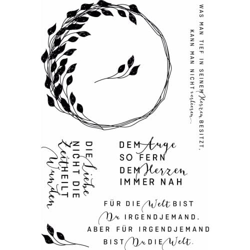 German Transparent Clear Silicone Stamp/Seal for DIY scrapbooking/photo album Decorative clear stamp A537