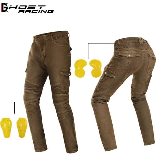 New automobile mens racing pants/motorcycle off-road pants Cycling trousers have protection knee pads/outdoor knight pants