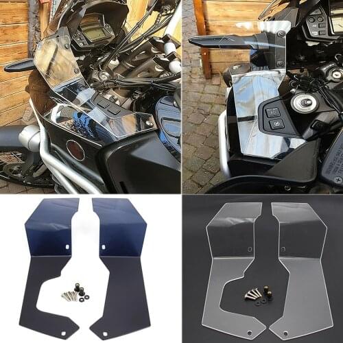 NEW Motorcycle Accessories FOR Honda VFR1200X Crosstourer Side Windshield Windscreen Deflector 2012-2015 VFR 1200 X 2013 2014