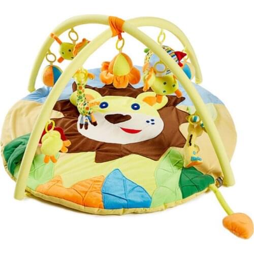 Artfunning Little lion baby play blanket baby fabric fitness frame crawling mat educational toy 0-1-2 free shipping