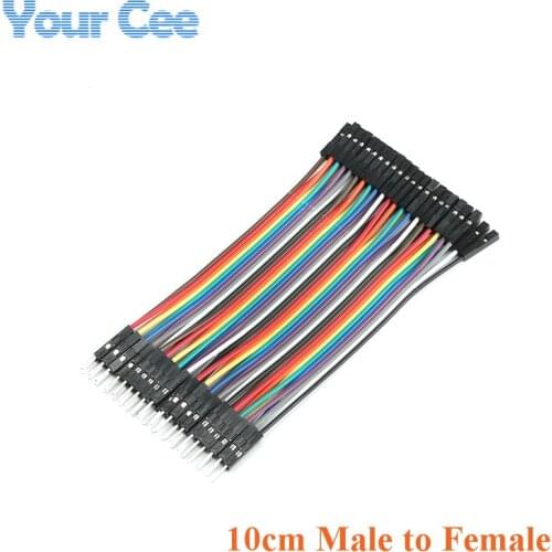 Male to Female Dupont Cable Jumper Wire Dupont Line 10cm 40P