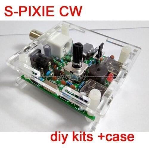 S-PIXIE CW QRP super shortwave radio transceiver radio 7.023khz Telegraph machine Short wave radio station