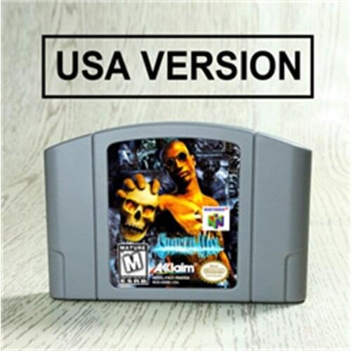 Shadow Man For 64 Bit Game Cartridge USA Version NTSC Format