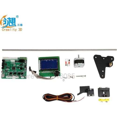 CREALITY 3D Printer Parts CR-10S whole kit Z axis update 2 515mm lead screws+motor wires+Filament Monitoring Alarm Protection
