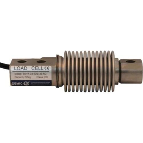 Zemic BM11 stainless steel bending beam single ended load cell C3 class OIML approved 5kg-250kg for pallet platform