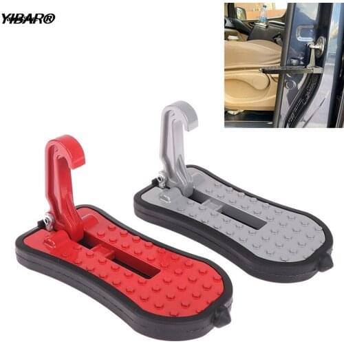 1PC Universal Car Aluminium Alloy Folding Foot Pedal For Easy Access To Car Roof
