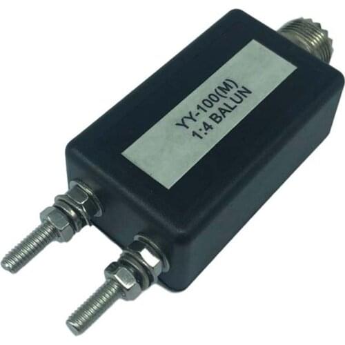 100W 1:4 HF Shortwave Antenna Balun QRP Mini Baluns M Type Interface Frequency Dropshipping