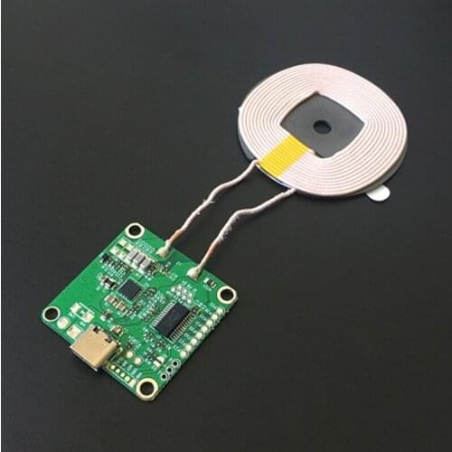 20W QI Standard 3 Coil Wireless Charging High Power 5V -13.5V Fast Charge Wireless Charger Transmitter Module
