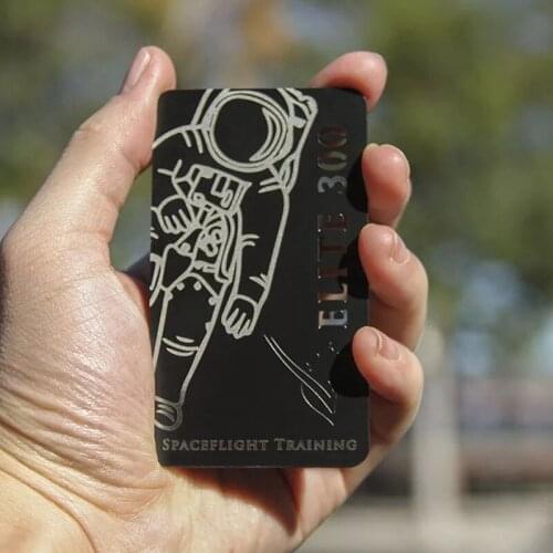 250pcs/lot)matte black plated barcode metal card