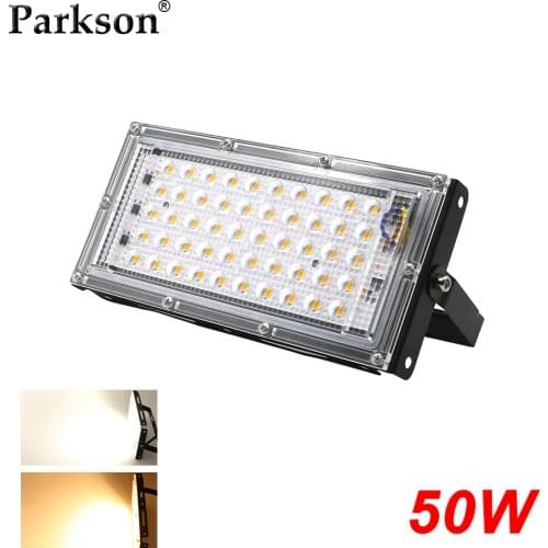 50W Led Flood Light AC 220V 240V Waterproof IP65 Led Floodlight Outdoor Lighting Garden Reflector Led Spotlight Street Lamp