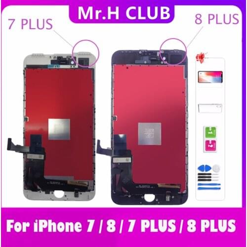 AAA+++ Quality LCD Display For iPhone 4 Touch Screen Assembly For iPhone 5 5c 5s SE 4s 6 7 8 PLUS No Dead Pixel Free Shipping