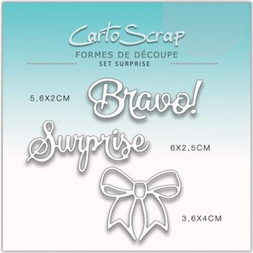 CH 2021 New Arrival Surprise Stencil Metal Cutting Dies For Scrapbooking Practice Hands-on DIY Album Card Handmade Tools