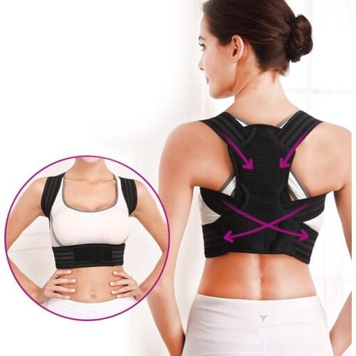 Breathable Mesh Cloth Trainer Posture Vector Widens Comfortable Posture Brace Posture Corrector Improves Hunchback Back Support