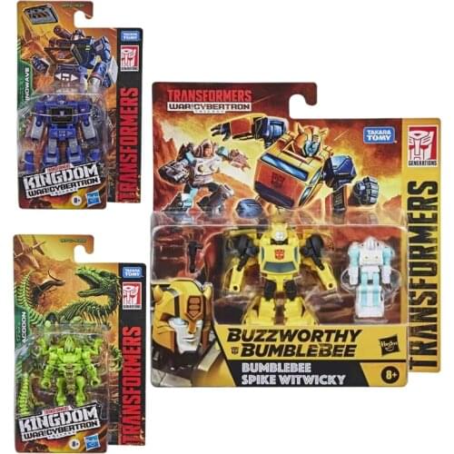 Hasbro Transformers Toys Generations War for Cybertron: Kingdom Core Class Wfc-K21 Soundwave Dracodon Megatron Action Figure