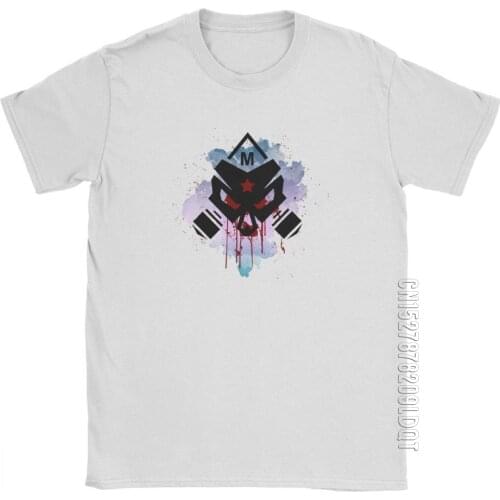 Metro Exodus T-Shirt Man Gas Mask T Shirt Toxic Games Gaming Male Tshirt Streetwear Basic Tees Crew Neck Cotton Clothes