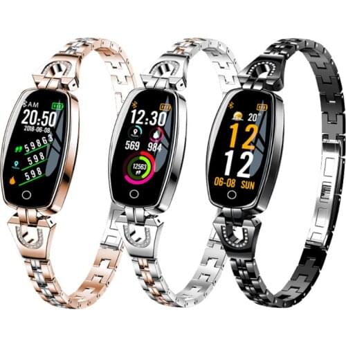 H8 Women smart Band fitness bracelet Heart Rate Smart Bracelet Blood Pressure