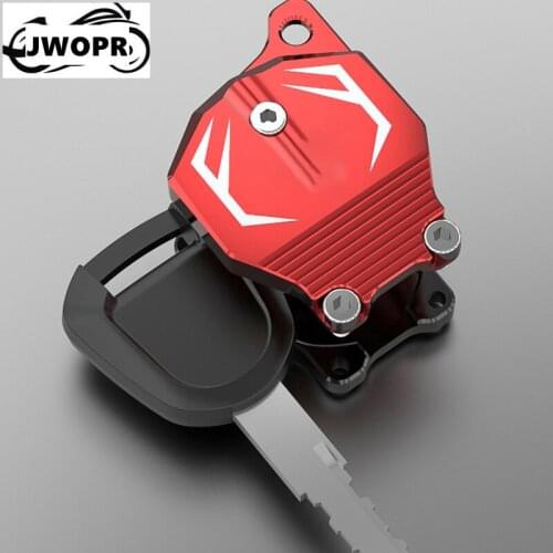 JWOPR Motorcycle Key Head Protective Shell Scooter Decoration Key Cover Modification Accessories for Honda.CB190, CBF190X