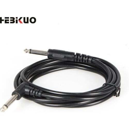 20 pcs/lot 3 Meter Copper Core Cable for Acoustic Guitarra Electric Bass/Guitar Audio Speakers connect line with 6.35mm Jacket