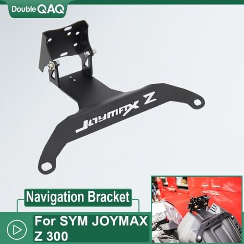 NEW For SYM JOYMAX Z 300 Motorcycle Windshield Mount Navigation Bracket GPS Smartphone Holder